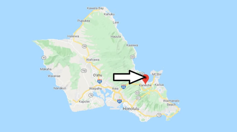Where is Kaneohe, Hawaii? What county is Kaneohe in? Kaneohe Map