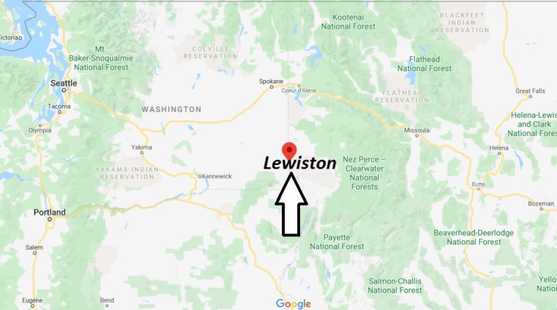Where is Lewiston, Idaho? What county is Lewiston in? Lewiston Map