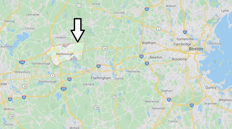 Where is Marlborough, Massachusetts? What county is Marlborough in? Marlborough Map