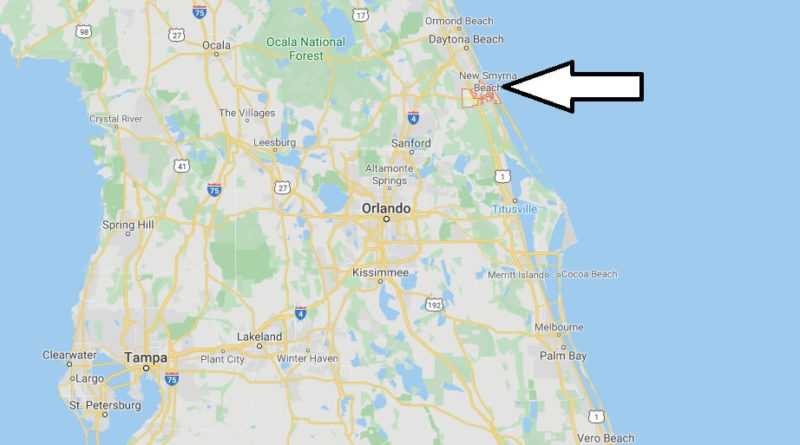 Where Is New Smyrna Beach Florida What County Is New Smyrna Beach In New Smyrna Beach Map Where Is Map