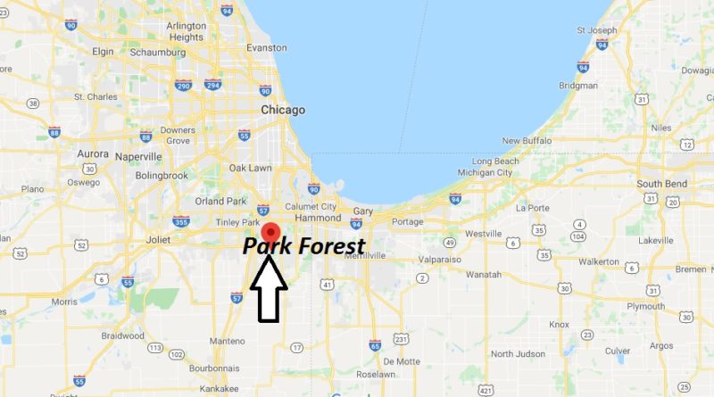 Where is Park Forest, Illinois? What county is Park Forest in? Park Forest Map
