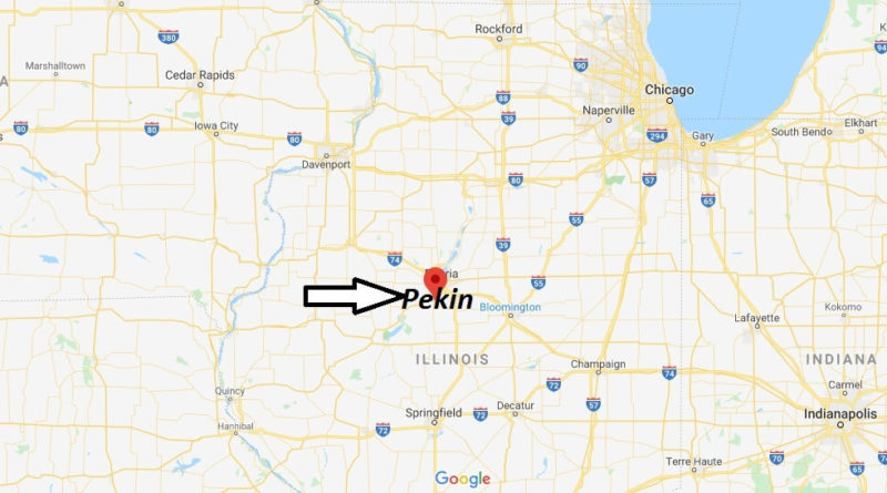 Where is Pekin, Illinois? What county is Pekin in? Pekin Map