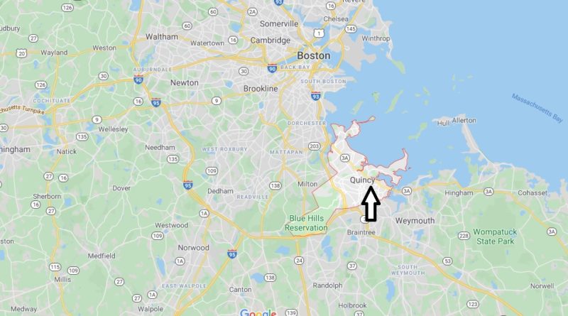 Where is Quincy, Massachusetts? What county is Quincy in? Quincy Map