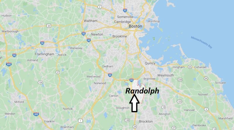 Where is Randolph, Massachusetts? What county is Randolph in? Randolph Map