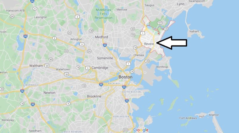 Where is Revere, Massachusetts? What county is Revere in? Revere Map