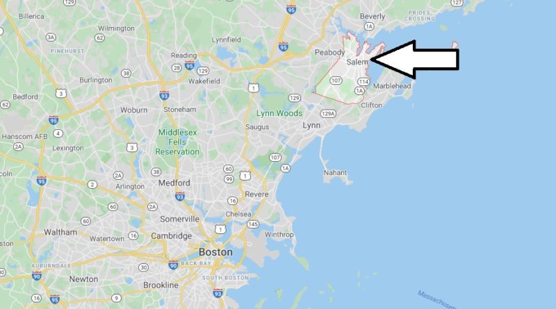 Where is Salem, Massachusetts? What county is Salem in? Salem Map