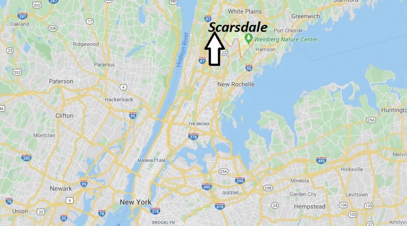 Where is Scarsdale, New York? What county is Scarsdale in? Scarsdale Map