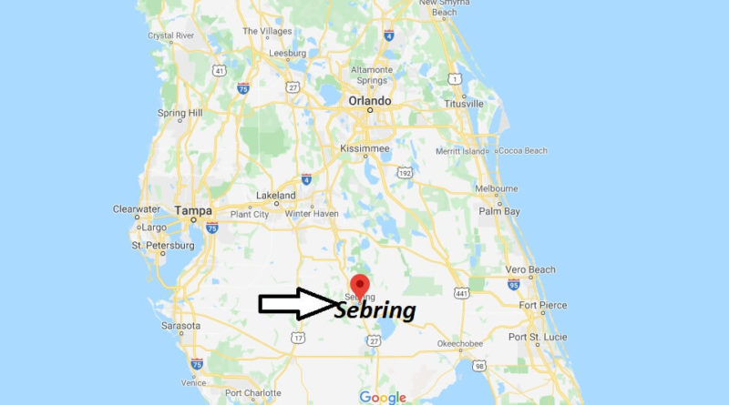 Where is Sebring, Florida? What county is Sebring in? Sebring Map
