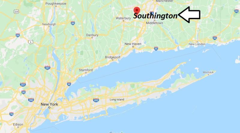 Where is Southington, Connecticut? What county is Southington in? Southington Map