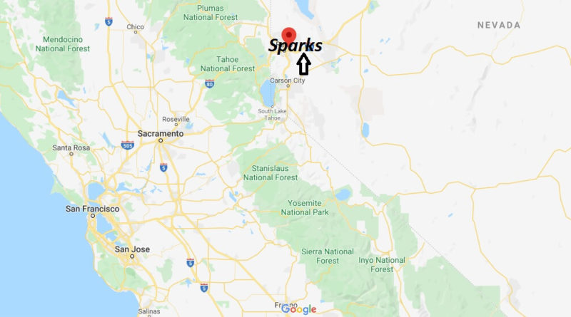 Where is Sparks, Nevada? What county is Sparks in? Sparks Map