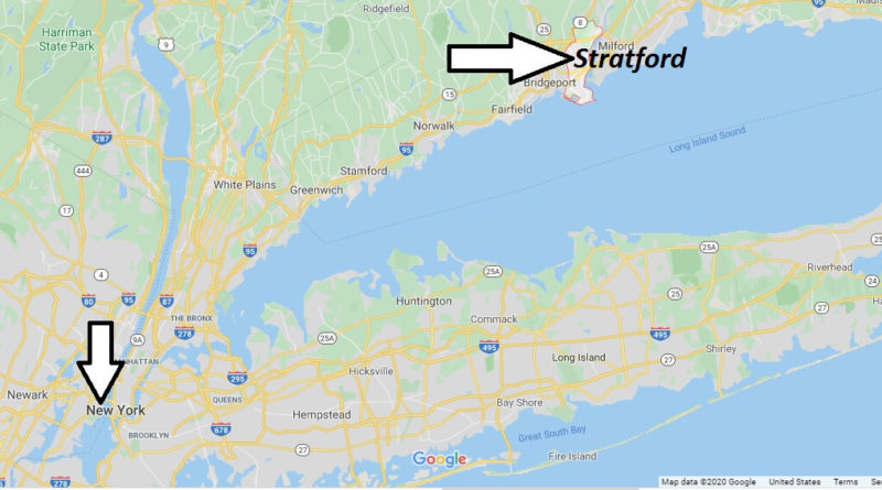 Where is Stratford, Connecticut? What county is Stratford in? Stratford Map