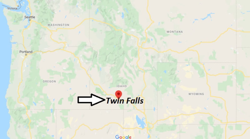 Where is Twin Falls, Idaho? What county is Twin Falls in? Twin Falls Map