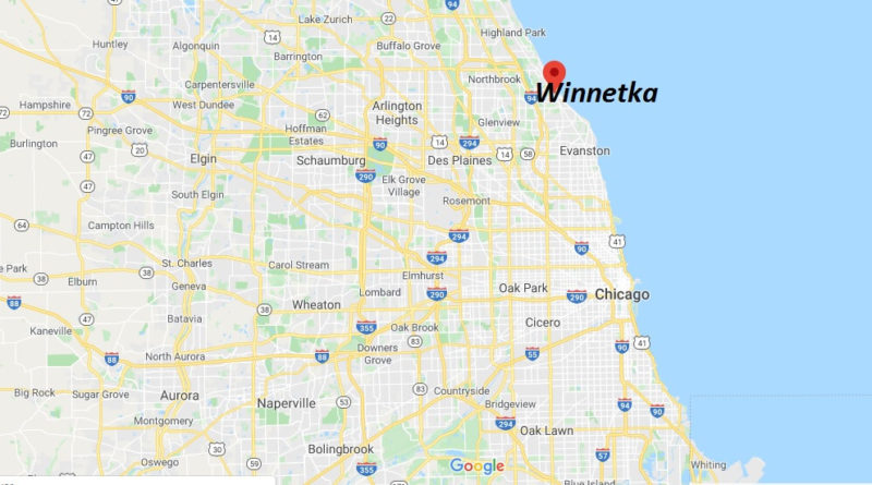 Where is Winnetka, Illinois? What county is Winnetka in? Winnetka Map