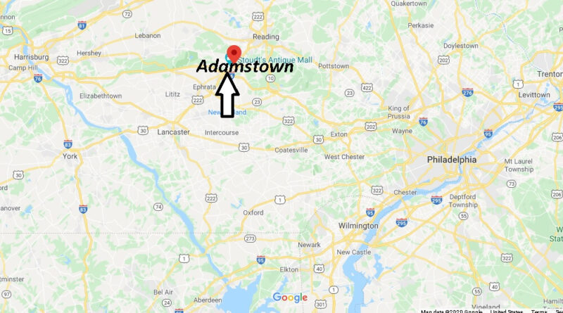 Where is Adamstown Pennsylvania? Where is zip code 19501