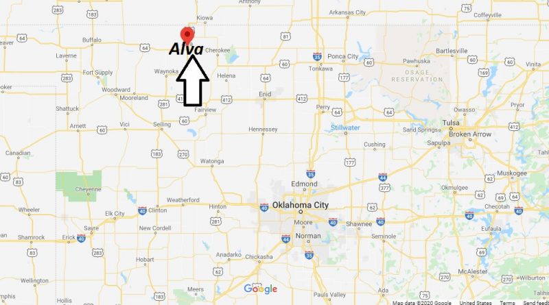 Where is Alva, Oklahoma? What county is Alva Oklahoma in