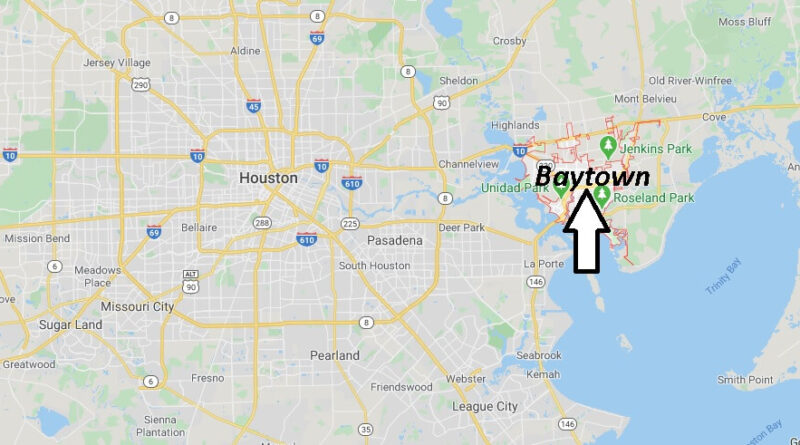 Where is Baytown, Texas? What county is Baytown Texas in