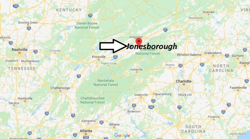 Where is Jonesborough, Tennessee? What county is Jonesborough Tennessee in