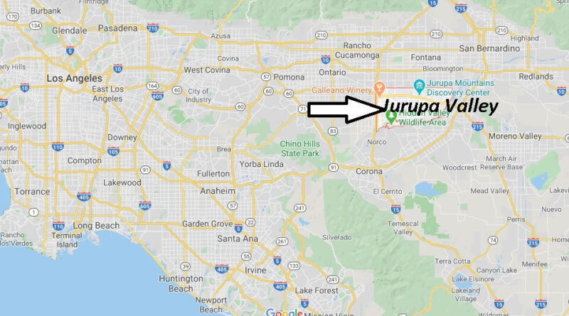 Where is Jurupa Valley California? What county is Jurupa Valley CA in