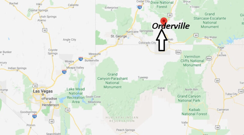 Where is Orderville, Utah? What county is Orderville Utah in