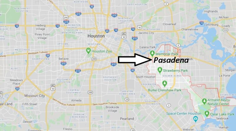 Where is Pasadena, Texas? What county is Pasadena Texas in