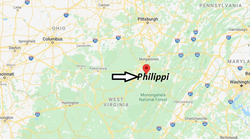 Where is Philippi, West Virginia? What county is Philippi West Virginia in