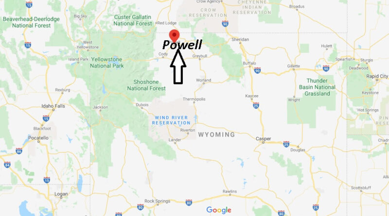 Where is Powell, Wyoming? What county is Powell Wyoming in