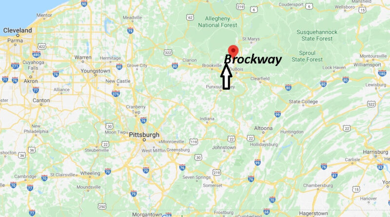 Where is Brockway Pennsylvania? Where is zip code 15824