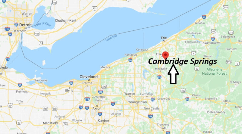 Where is Cambridge Springs Pennsylvania? Zip code 16403