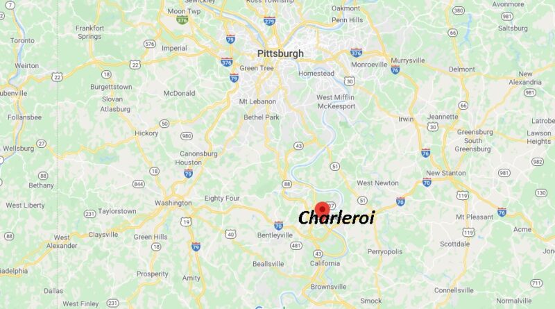 Where is Charleroi Pennsylvania? Zip code 15022
