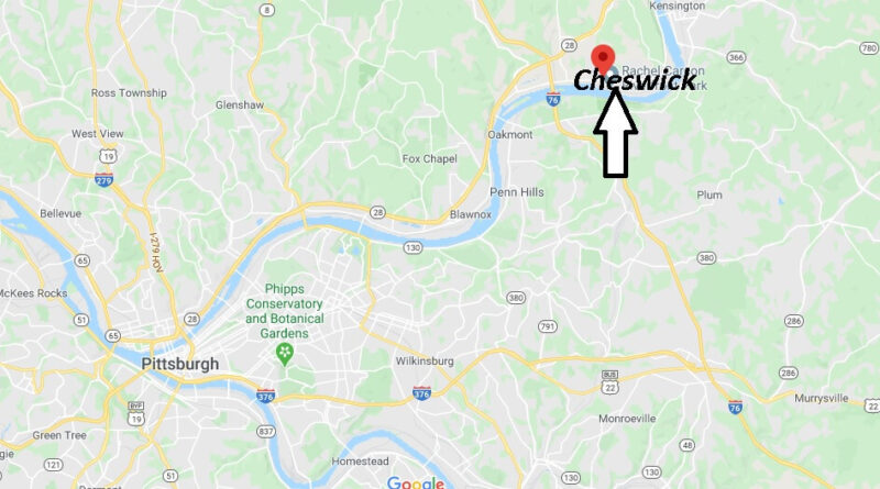 Where is Cheswick Pennsylvania? Zip code 15024