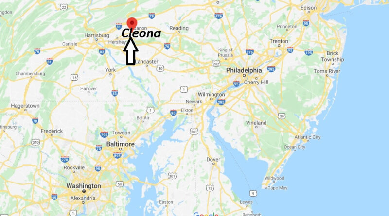 Where is Cleona Pennsylvania? Zip code 17083