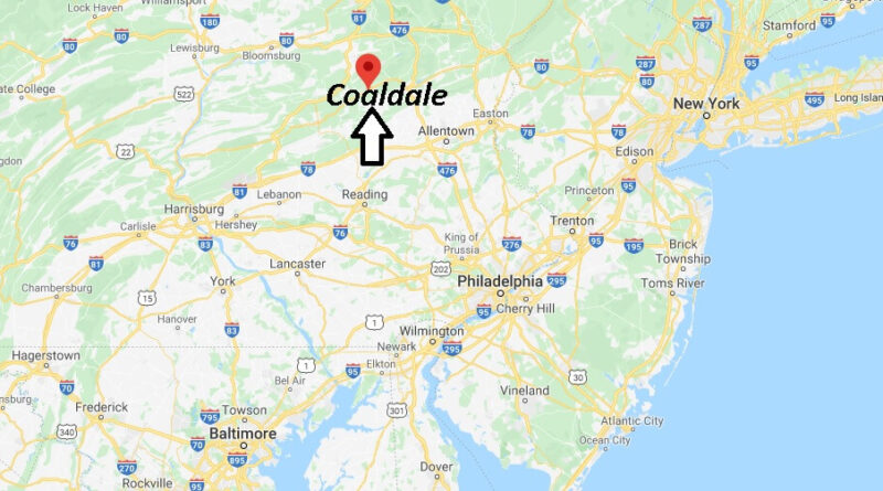 Where is Coaldale Pennsylvania? Zip code 18218 | Where is Map