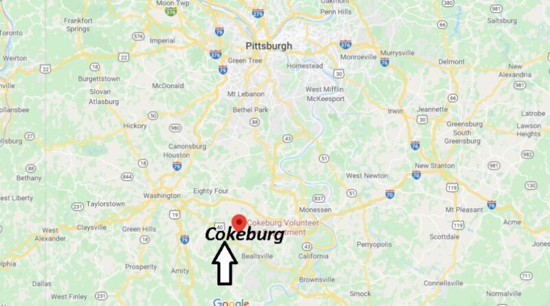 Where is Cokeburg Pennsylvania? Zip code 15324