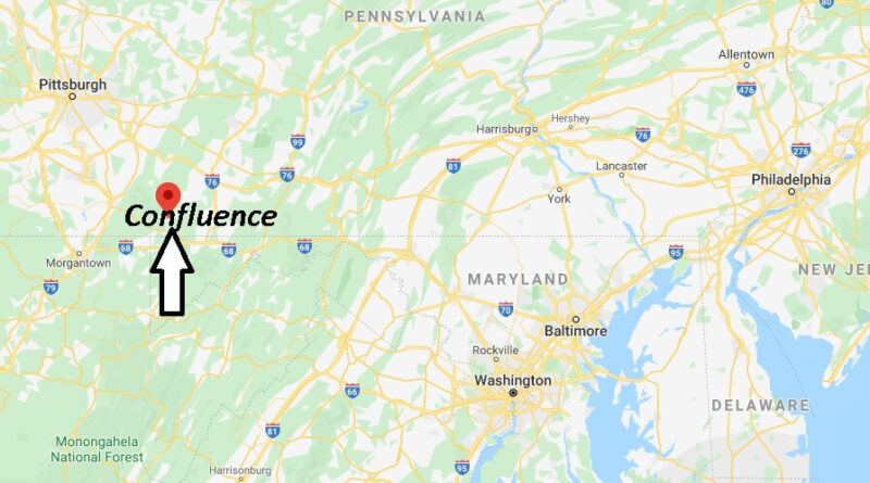 Where is Confluence Pennsylvania? Zip code 15424