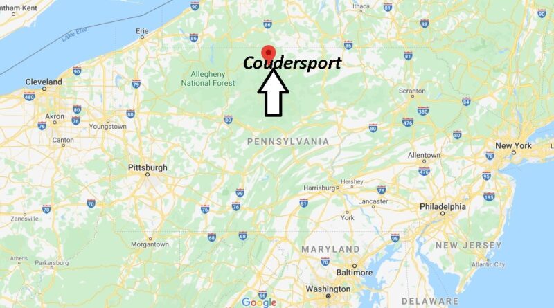 Where is Coudersport Pennsylvania? Zip code 16915