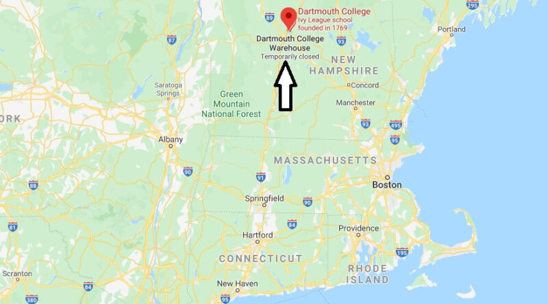 Where is Dartmouth College Located? What City is Dartmouth College in
