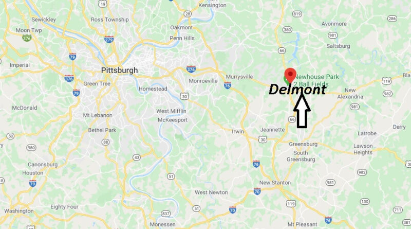 Where is Delmont Pennsylvania? Zip code 15626