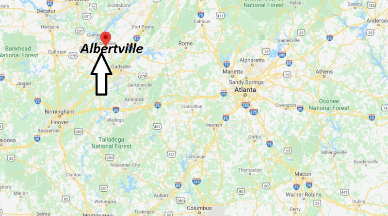 Where is Albertville Alabama? What County is Albertville
