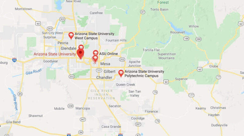 Where is Arizona State University Located? What City is Arizona State University in