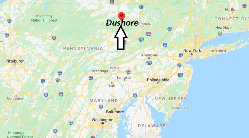 Where is Dushore Pennsylvania? Zip code 18614