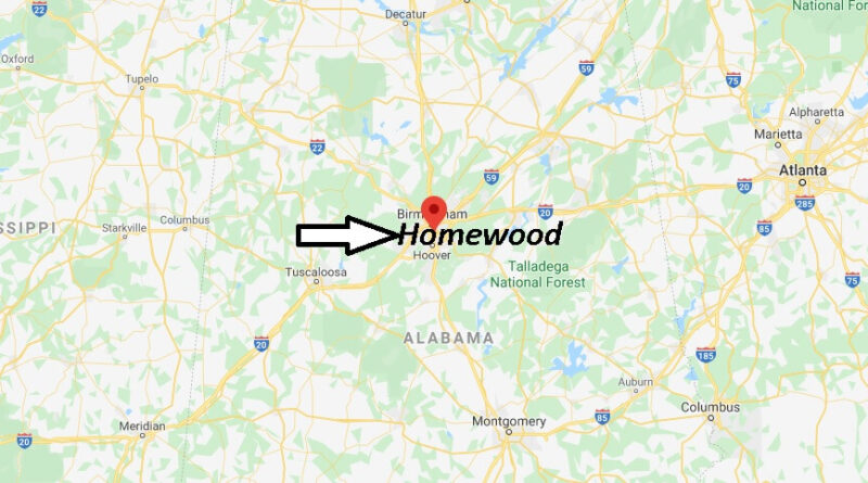 Where is Homewood Alabama? What County is Homewood in! ZIP code ‎35209