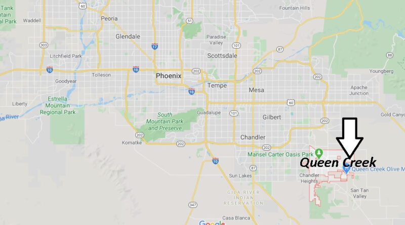 Where is Queen Creek Arizona? What County is Queen Creek in