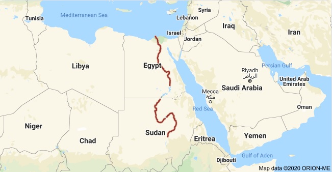 Where is nile river located? What country is the Nile River in