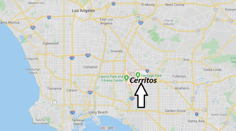 Where is Cerritos California? What County is Cerritos in