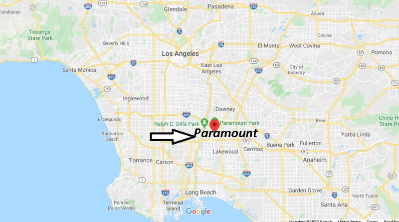 Where is Paramount California? What County is Paramount in