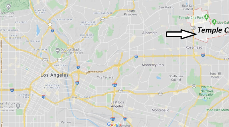 Where is Temple City California? What County is Temple City in