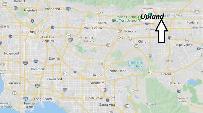 Where is Upland California? What County is Upland in
