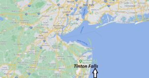 What towns are near Tinton Falls NJ