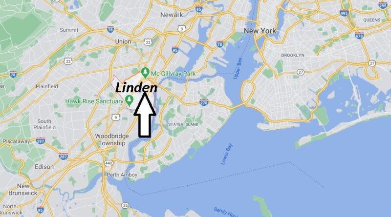 Which county is Linden NJ in