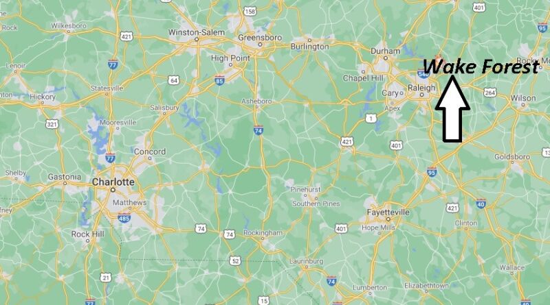 Where is Wake Forest Located